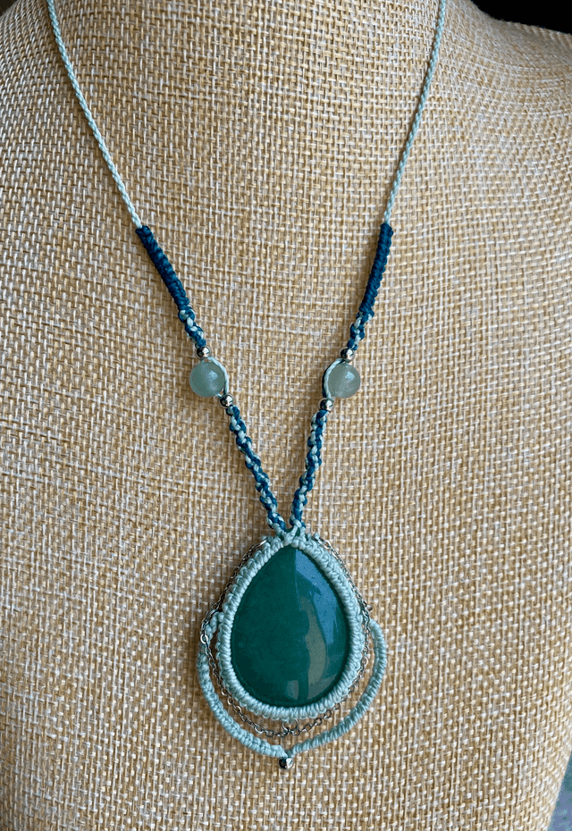 Collier Aventurine Verte