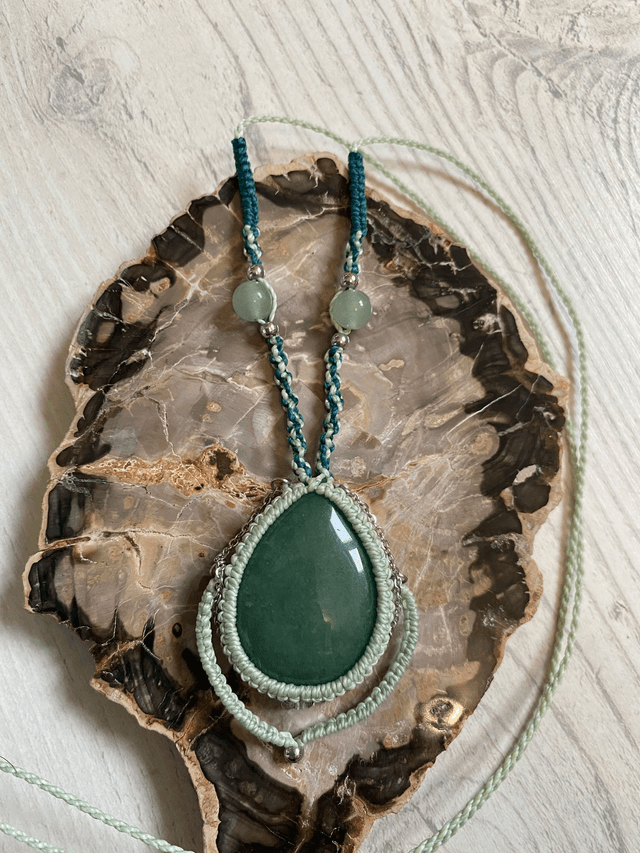 Collier Aventurine Verte