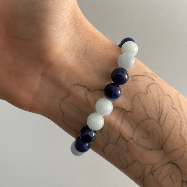 Sodalite et Aigue-Marine 