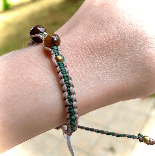 Bracelet réglable Oeil de Tigre