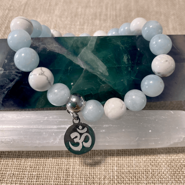 Aigue-Marine et Howlite
